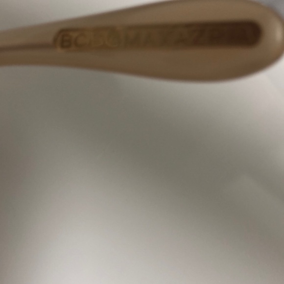 BCBGMaxazria never worn sunglasses gold tones